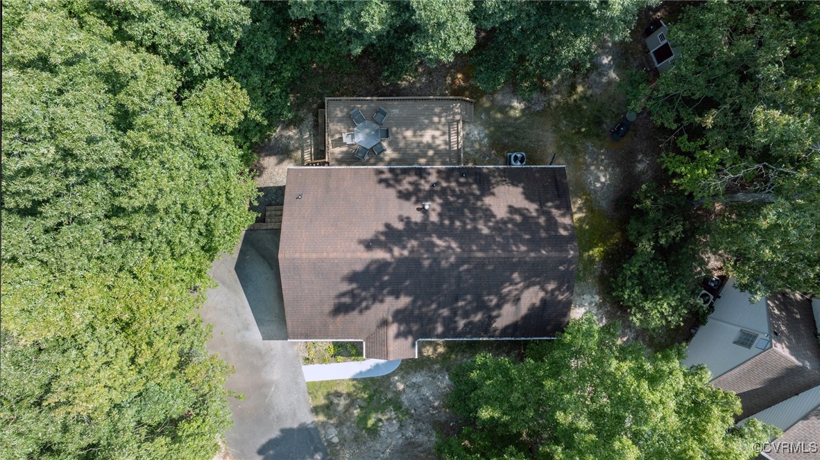 6137 Dijon Drive Mechanicsville, VA 23111 - Photo 41 of 44 an aerial view of a house with a yard