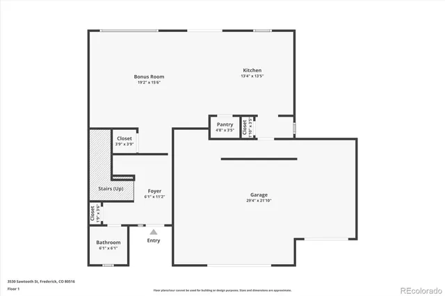 $560,000 | 3530 Sawtooth Street, Frederick, CO 80516