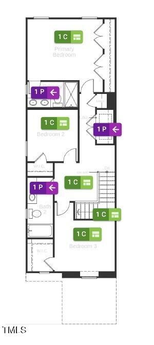 10573 Brookside Reserve Road Raleigh, NC 27614 - Photo 3 of 7 Second Floor