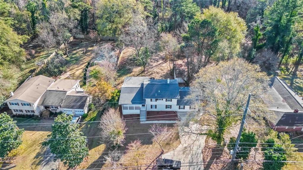 1535 Lake Jodeco Road Jonesboro, GA 30236 - Photo 31 of 45 an aerial view of houses with yard