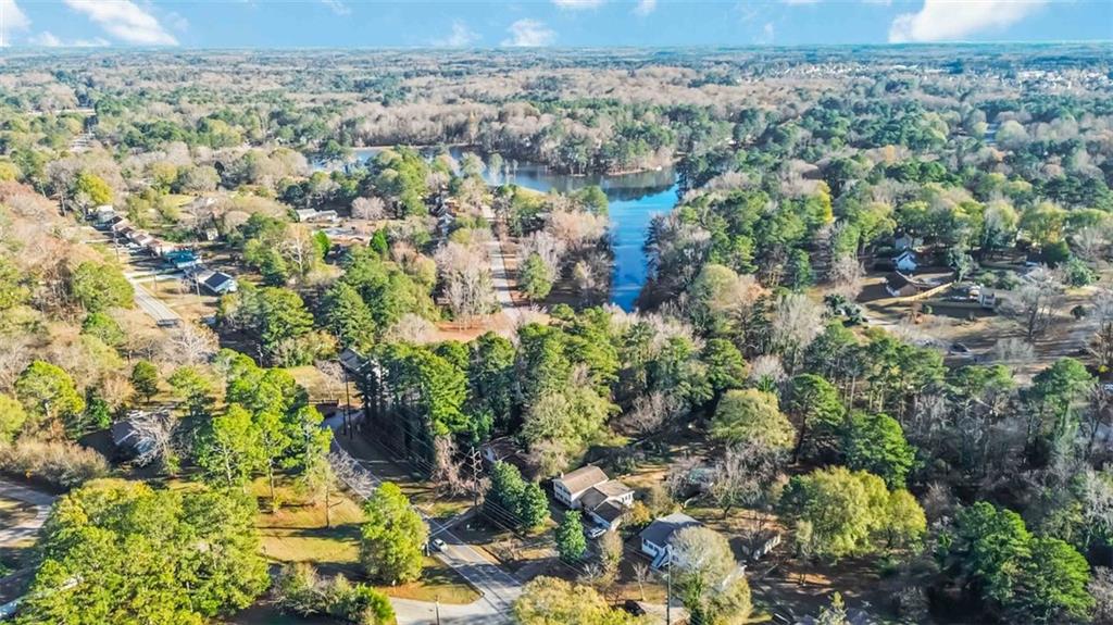 1535 Lake Jodeco Road Jonesboro, GA 30236 - Photo 44 of 45 an aerial view of a houses with a yard