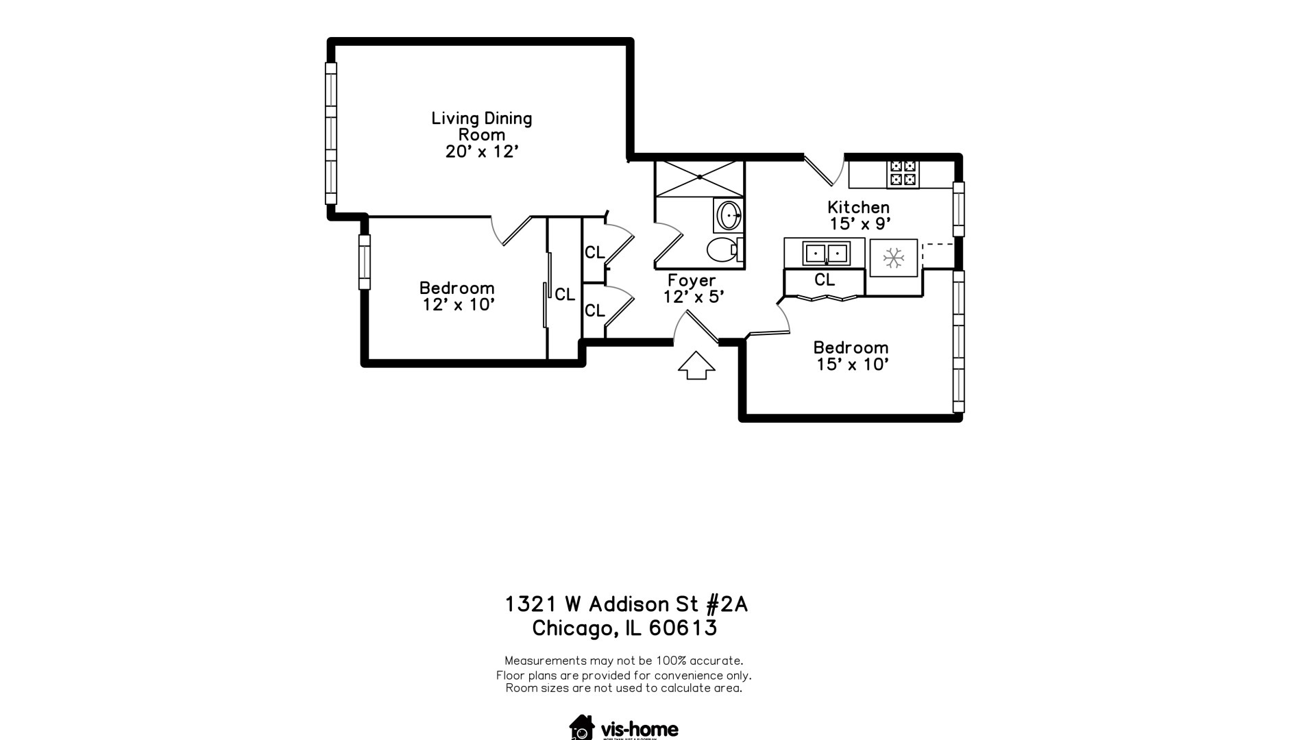 1321 West Addison Street, Unit 2A Chicago, IL 60613 - Photo 16 of 17