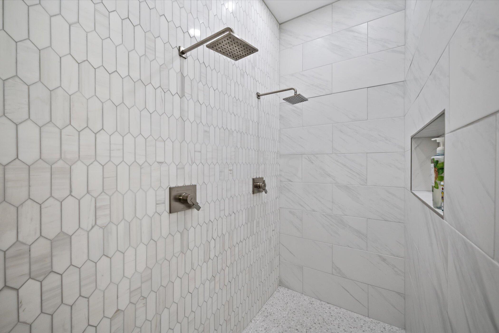 7924 Cook Road Plain City, OH 43064 - Photo 26 of 63 Custom Tile Shower with Dual Heads