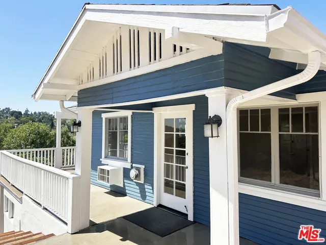 a view of a house with a window