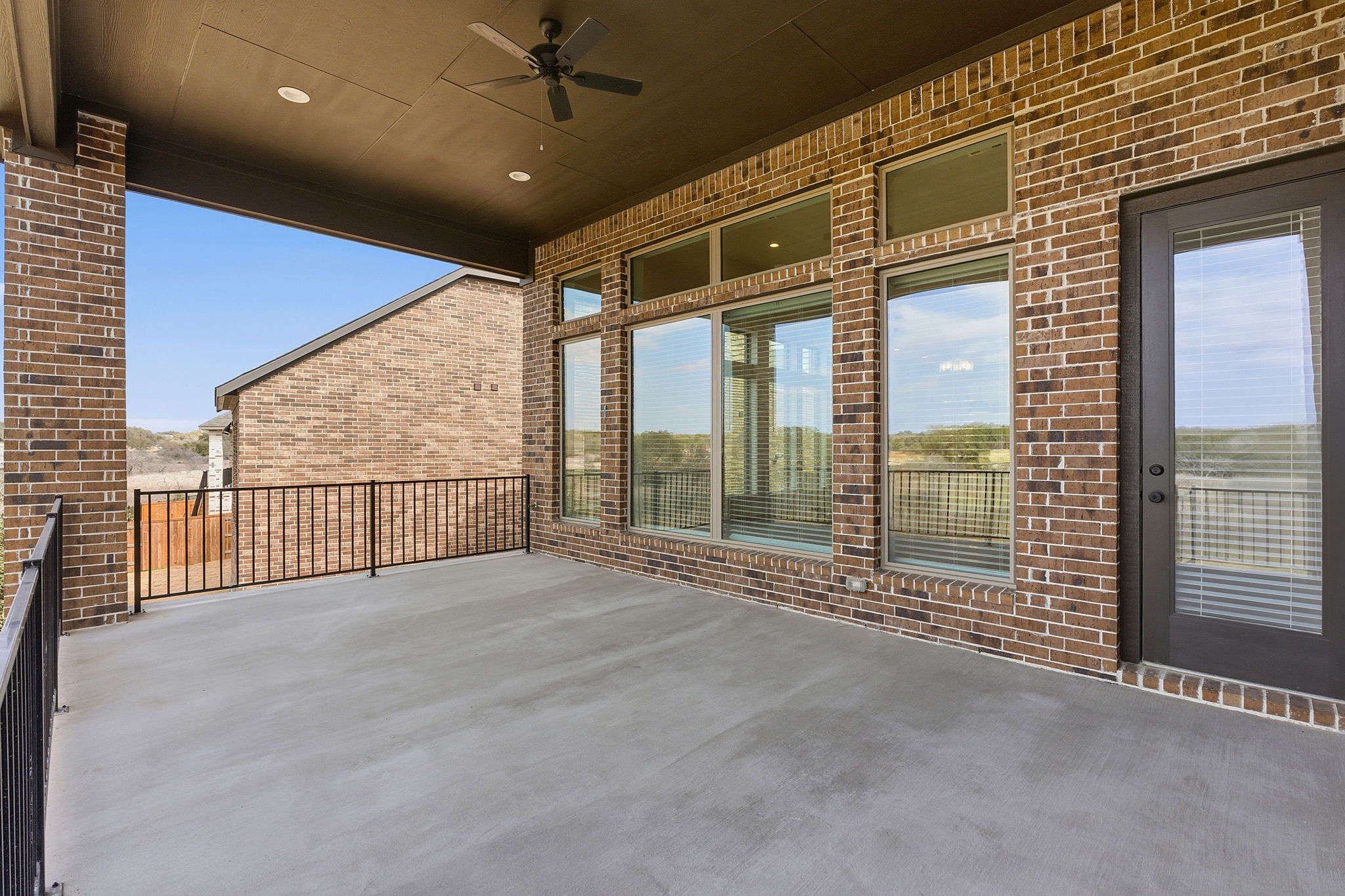 276 Prickly Poppy Loop Kyle, TX 78640 - Photo 37 of 38 View of patio with a ceiling fan