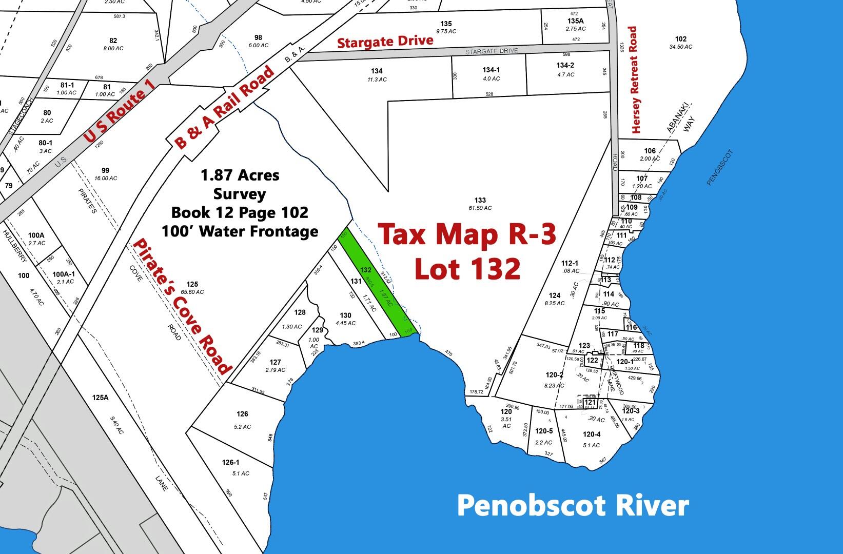 132 Pirates Cove Road Stockton Springs, ME 04981 - Photo 13 of 27 Tax Map_R-3 edited c0ed ocean 5 (Large)