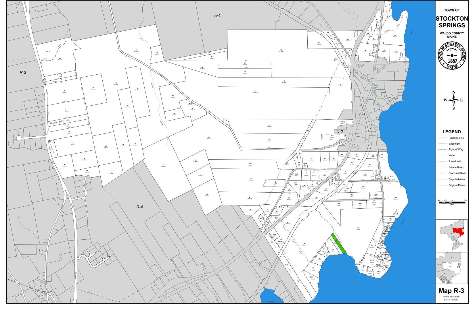 132 Pirates Cove Road Stockton Springs, ME 04981 - Photo 7 of 11 Tax Map_R-3 edited c0ed ocean (Large)