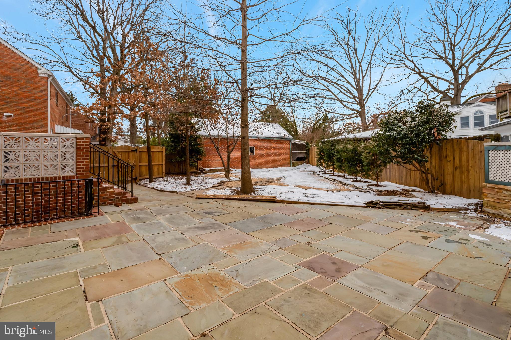 826 West Braddock Road Alexandria, VA 22302 - Photo 21 of 56 a view of a house with snow on the road