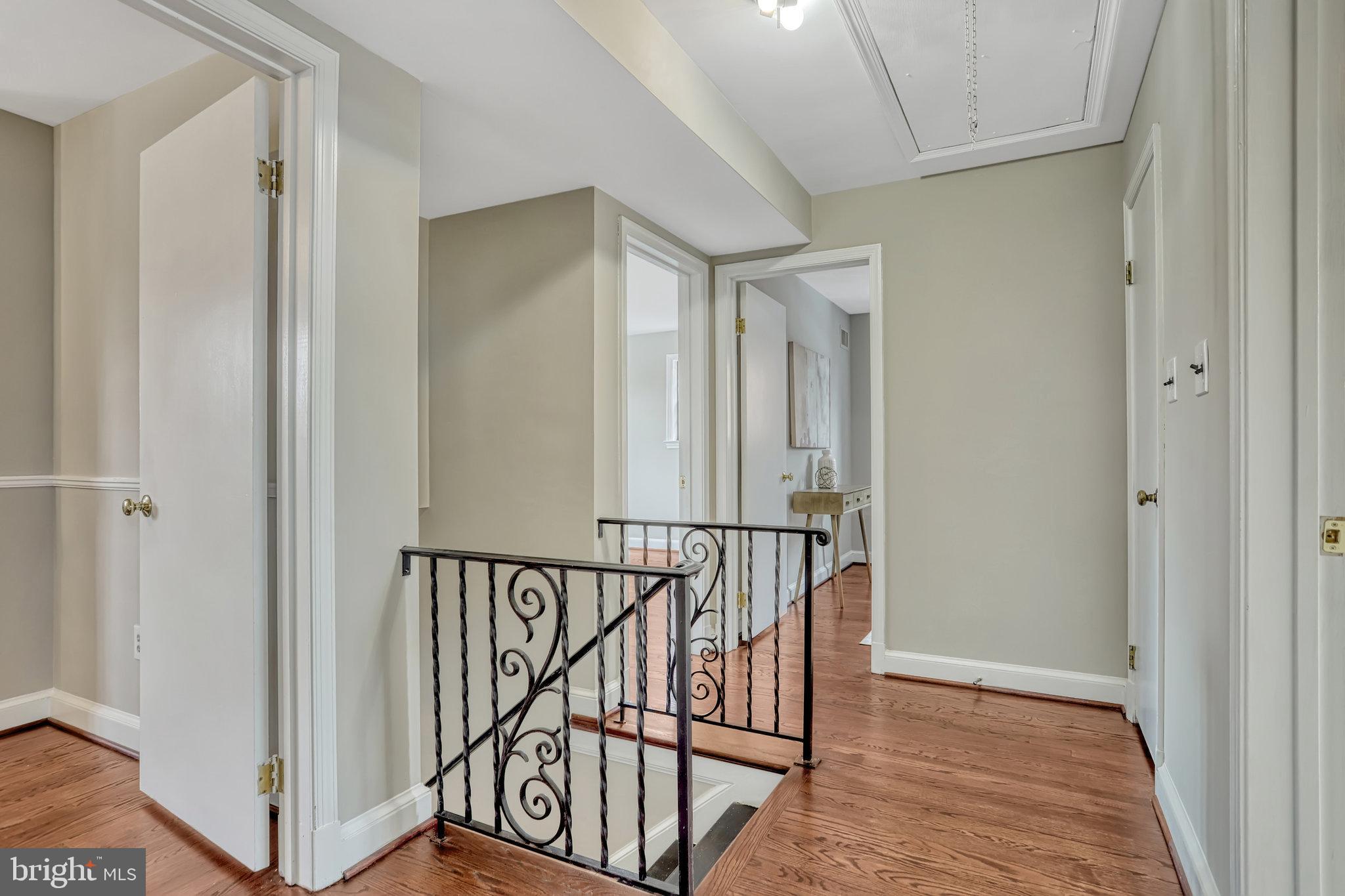 826 West Braddock Road Alexandria, VA 22302 - Photo 25 of 56 a view of entryway with wooden floor