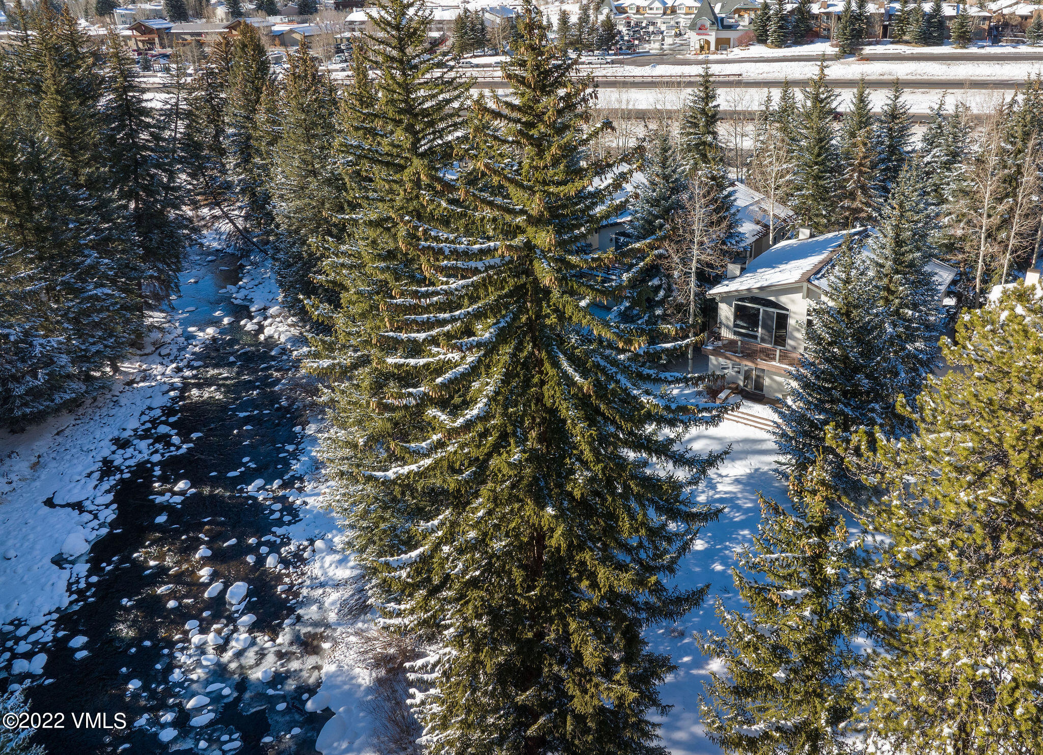 1850 South Frontage Road West, Unit 3 Vail, CO 81657 - Photo 26 of 28 a balcony with water view