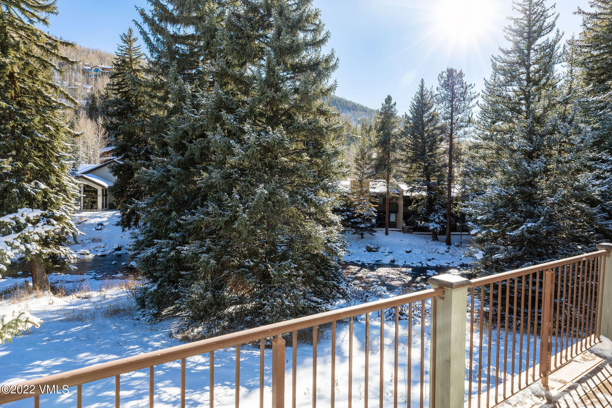 1850 South Frontage Road West, Unit 3 Vail, CO 81657 - Photo 28 of 28 a view of a balcony with trees