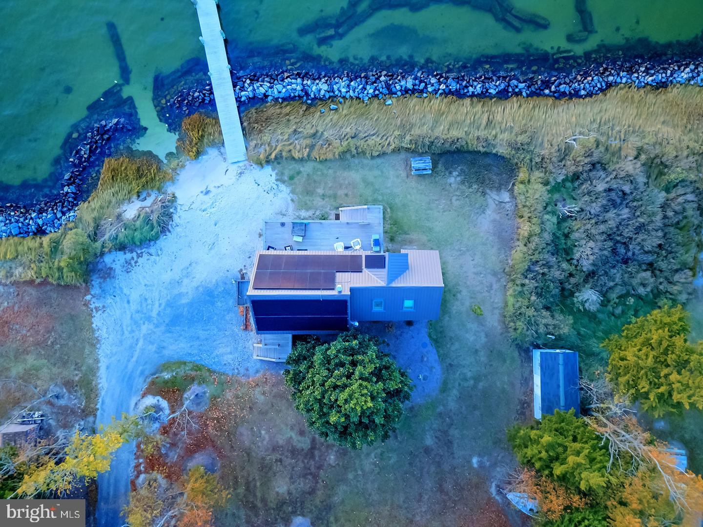 7950 Riverview Road Westover, MD 21871 - Photo 51 of 57 an aerial view of a house with a yard