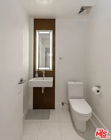 a view of a balcony with city view