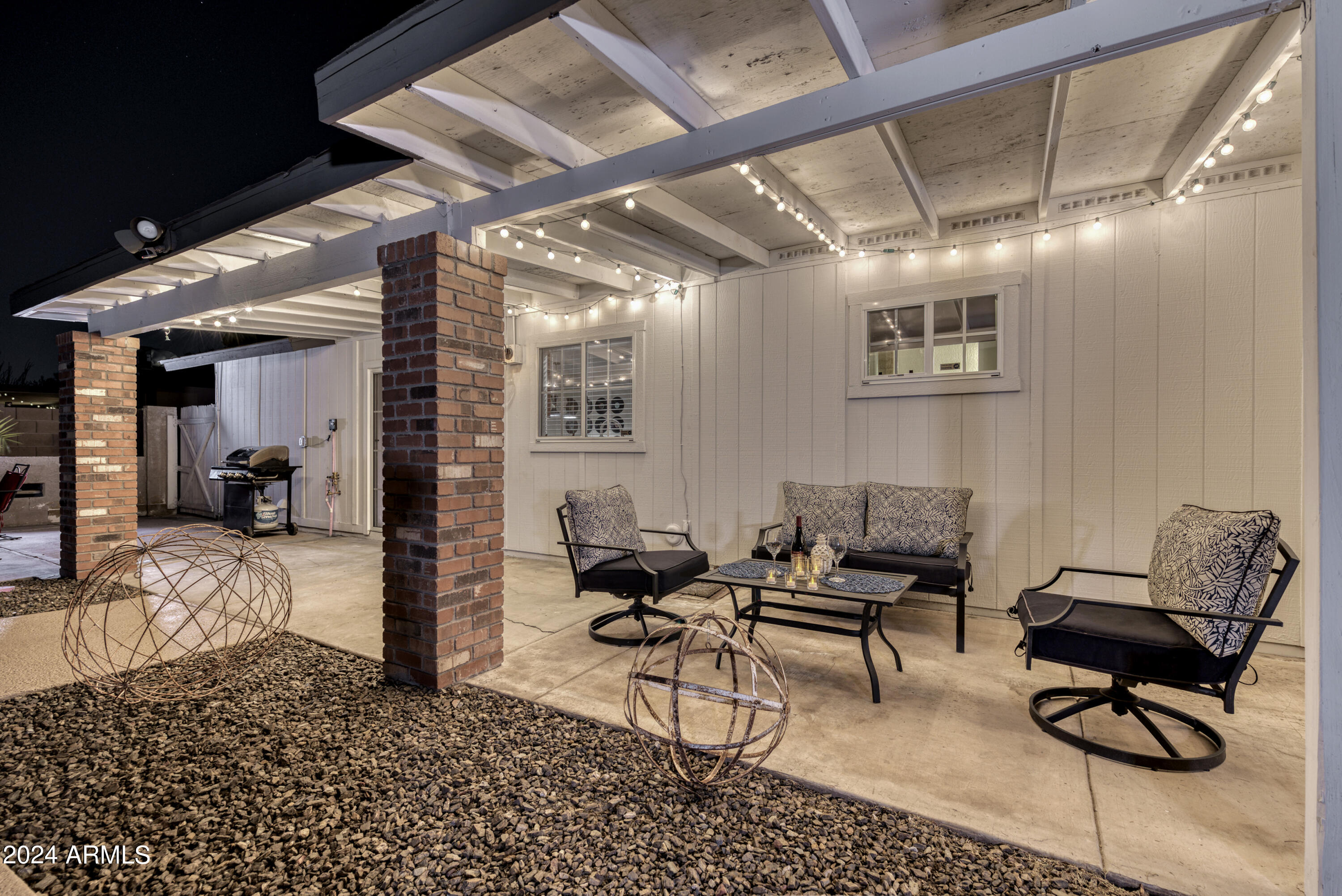 15841 North 23rd Place Phoenix, AZ 85022 - Photo 12 of 35 Covered Patio at Twilight