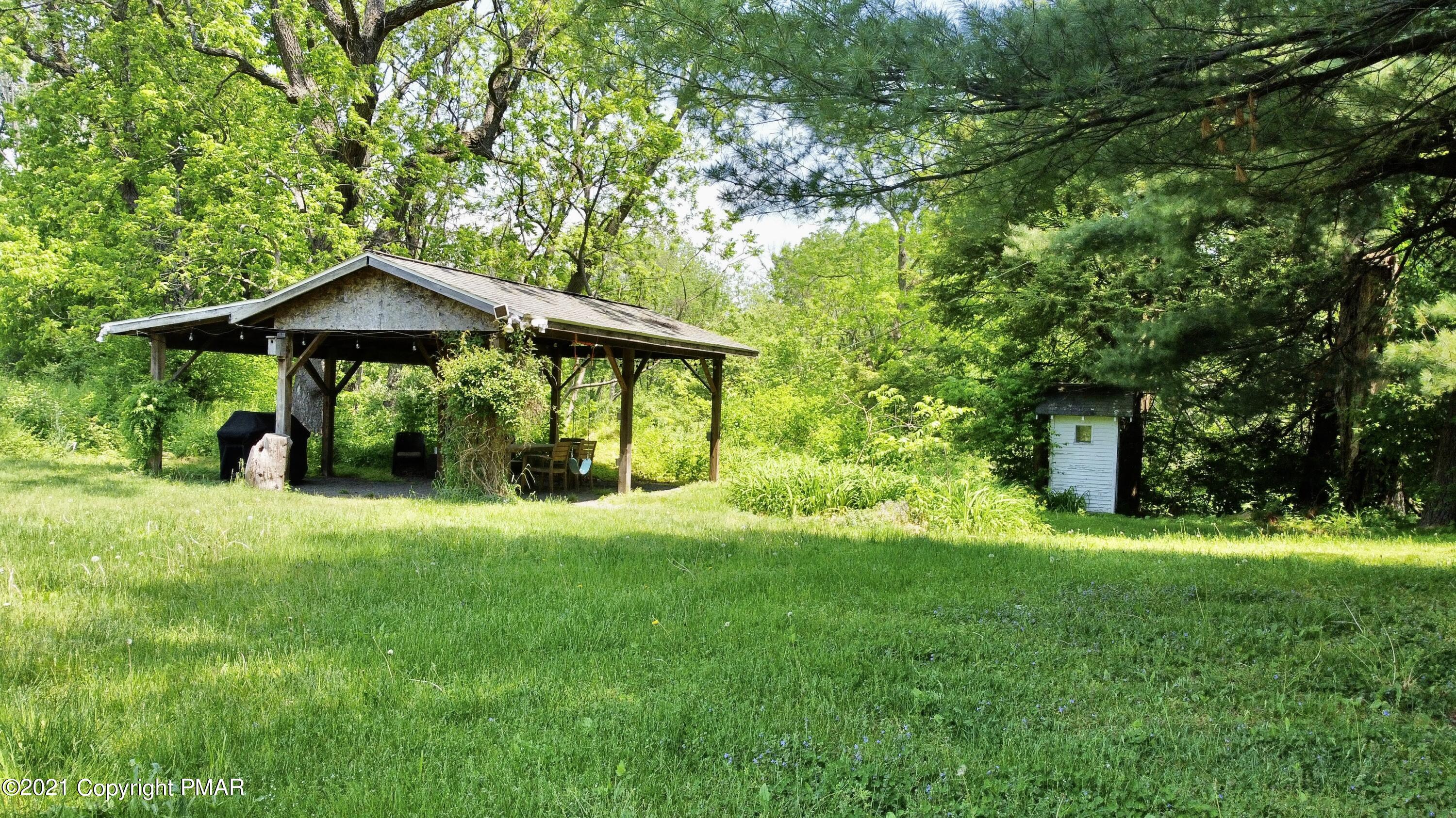 155 Goodale Road Stroudsburg, PA 18360 - Photo 54 of 65 Back Yard Pavillion