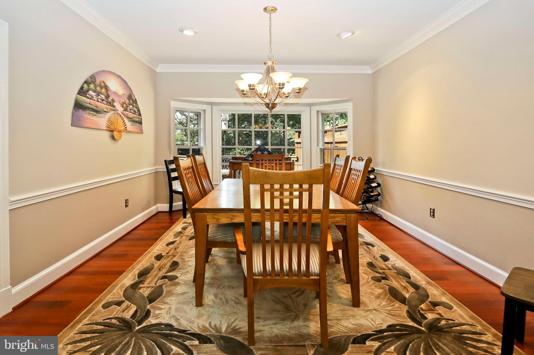 11272 Center Harbor Road Reston, VA 20194 - Photo 6 of 44 Spacious dining room with large bay window