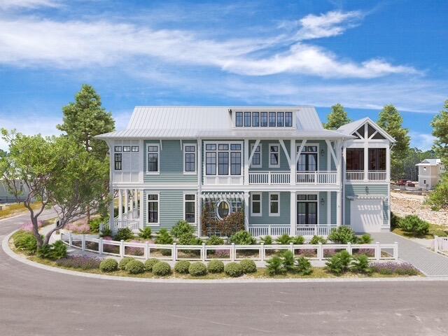 189 Climbing Rose Way Santa Rosa Beach, FL 32459 - Photo 4 of 6 front view of a house with a street