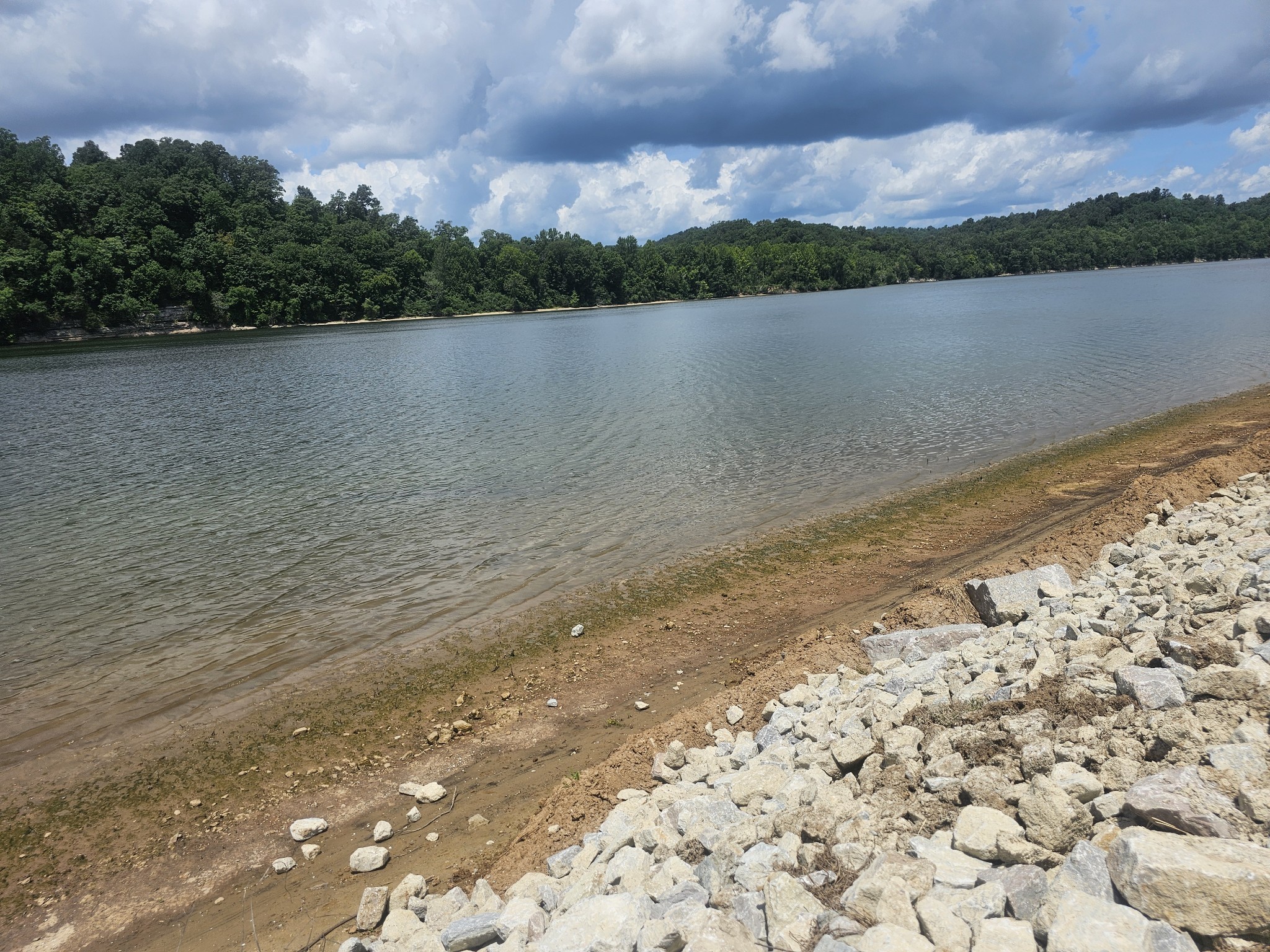 2271 Hardin Bottom River Road Clifton, TN 38425 - Photo 9 of 31 a view of a lake next to a building