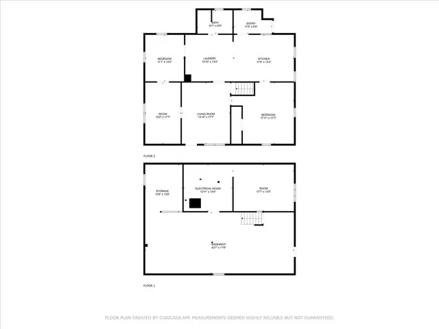 $72,900 | 200 South Madison Street, Bowling Green, IN 47833