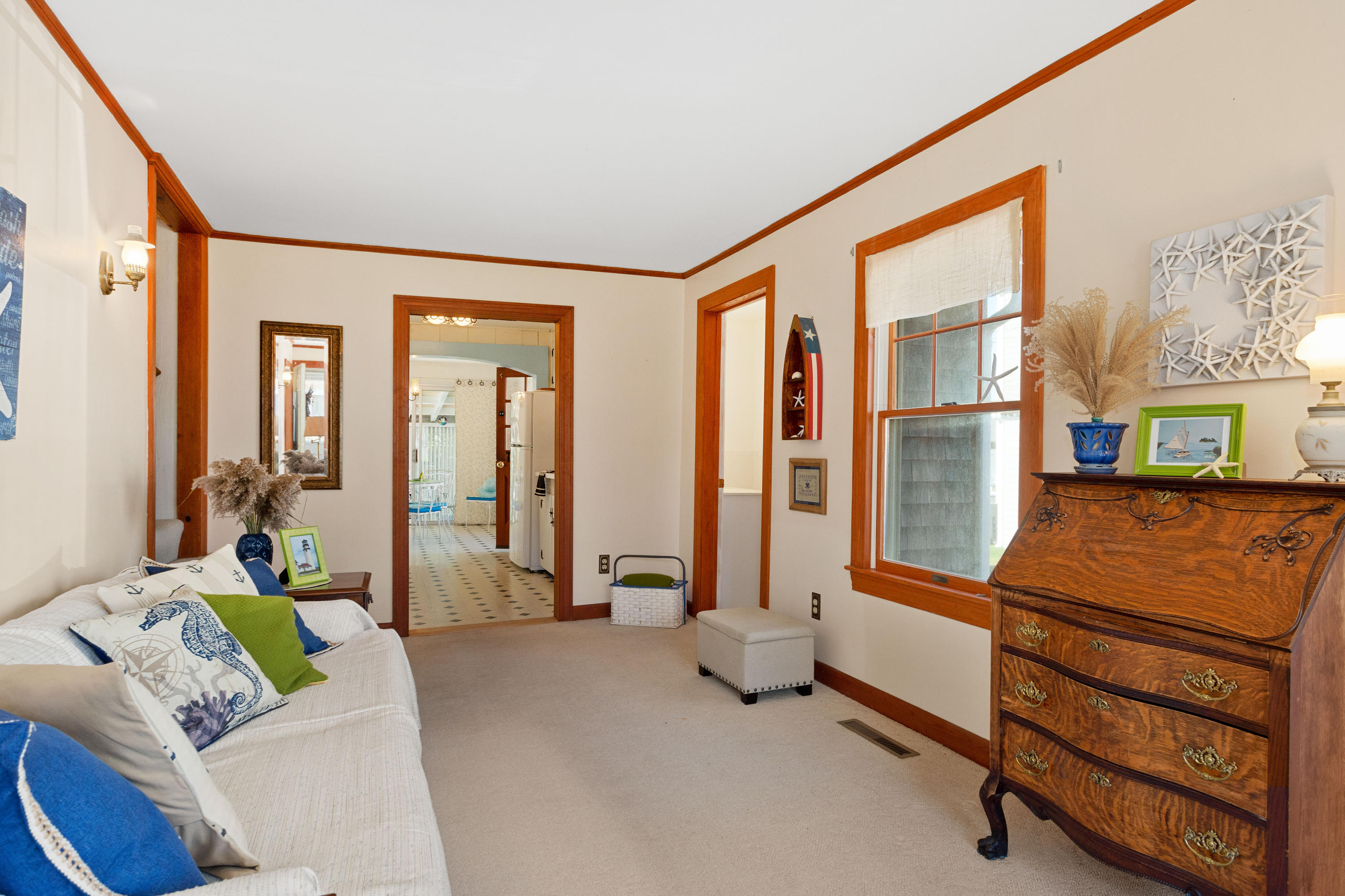 69 George Street Barnstable, MA 02630 - Photo 6 of 32 a bedroom with furniture and a window