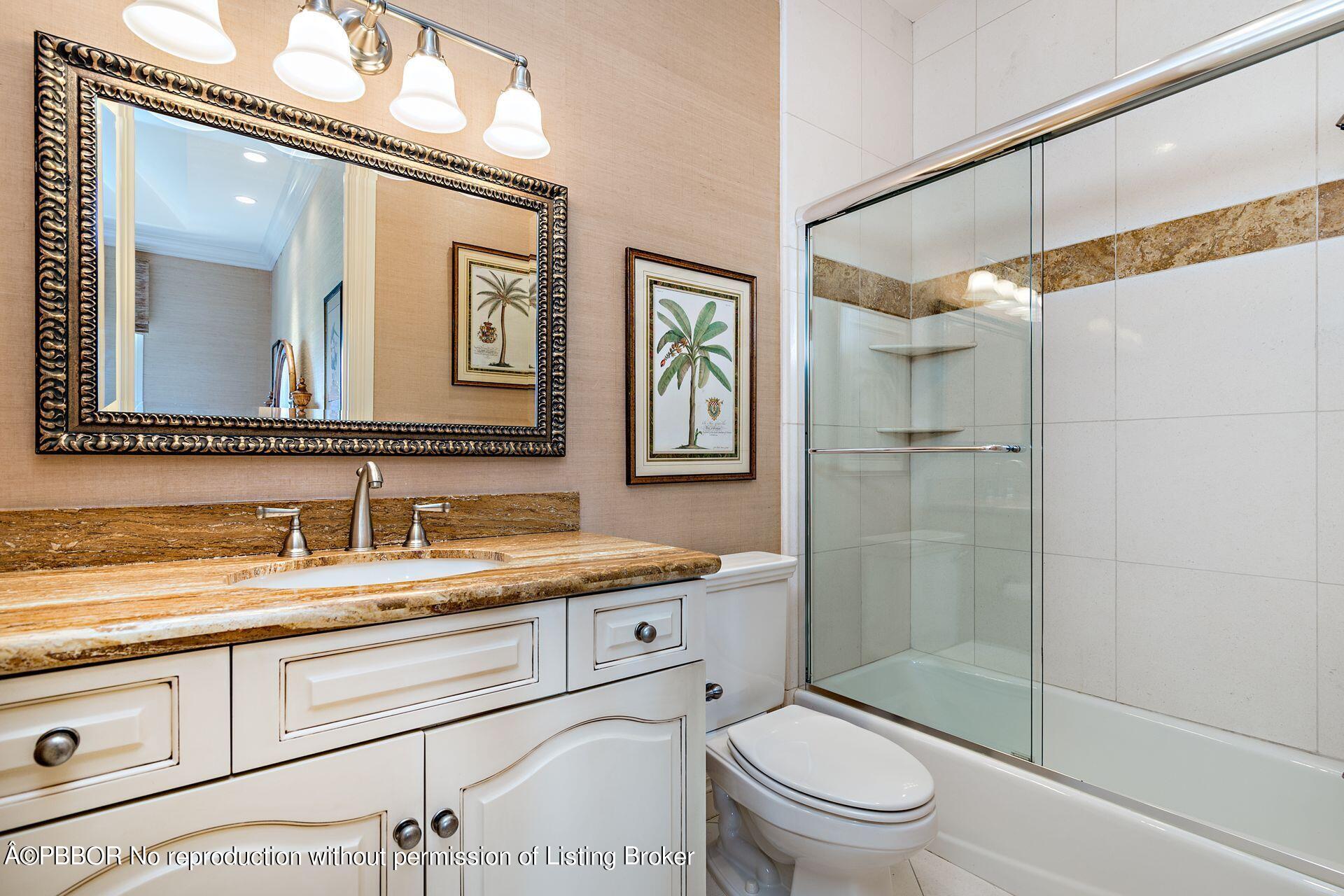 250 Country Club Road Palm Beach, FL 33480 - Photo 23 of 33 Ensuite Guest Bath