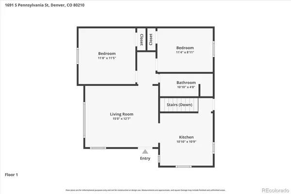 $599,900 | 1691 South Pennsylvania Street, Denver, CO 80210