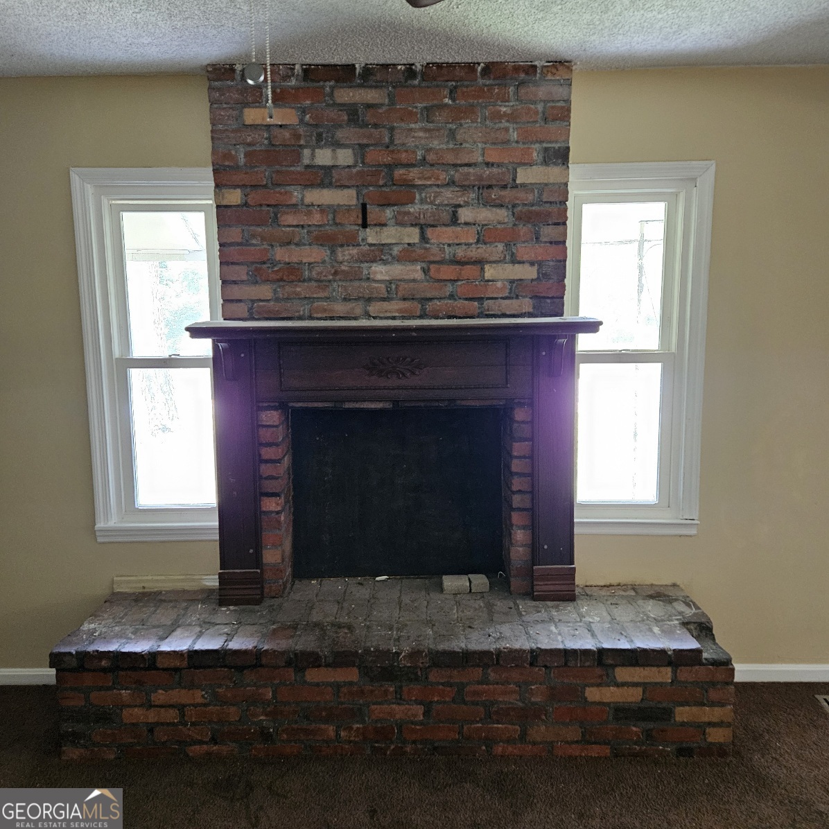 7067 Moseley Road Fort Valley, GA 31030 - Photo 32 of 37 a living room with a fireplace