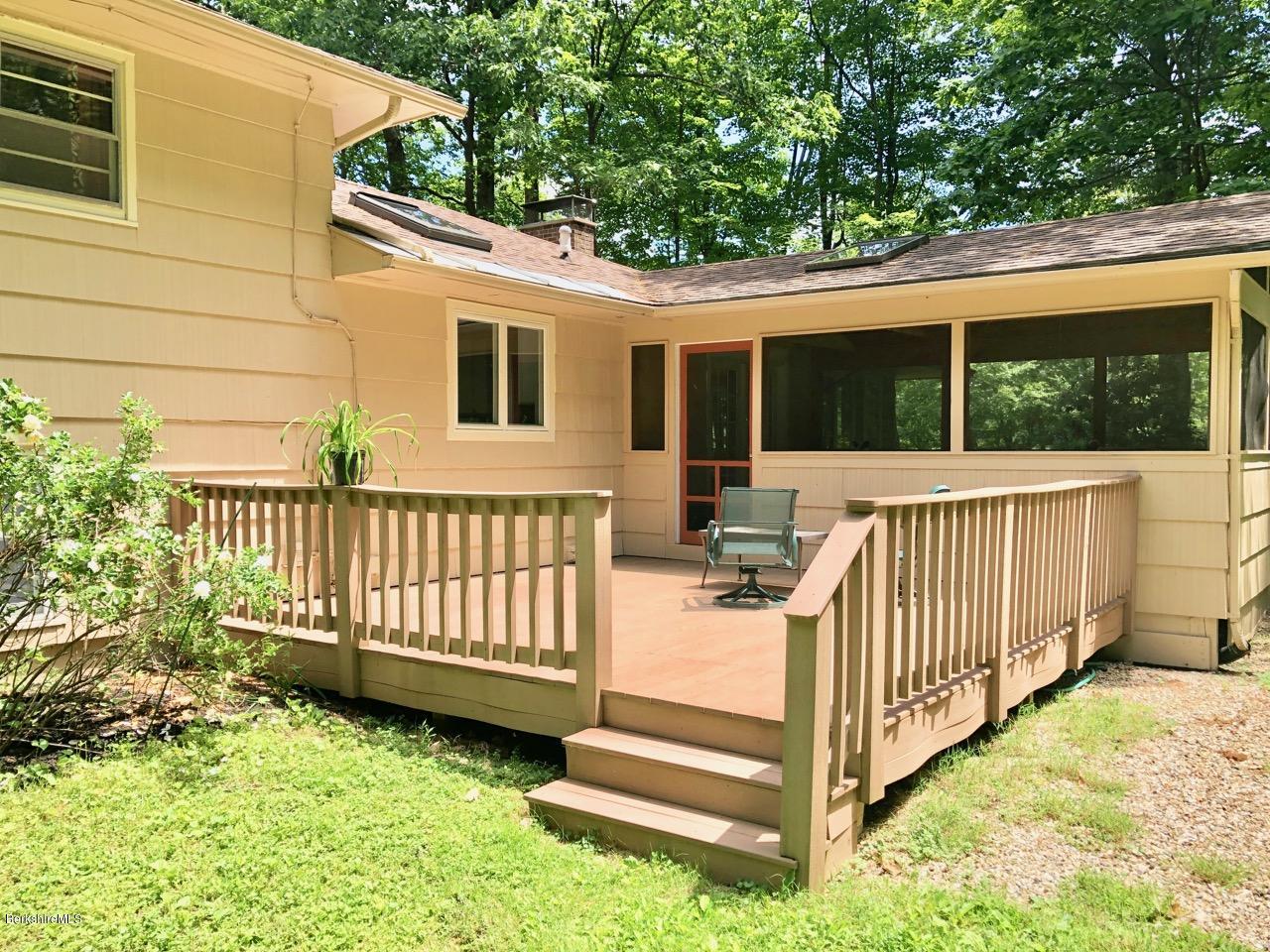 89 West Dugway Road Lenox, MA 01240 - Photo 34 of 35 Rear Deck and Screened Room