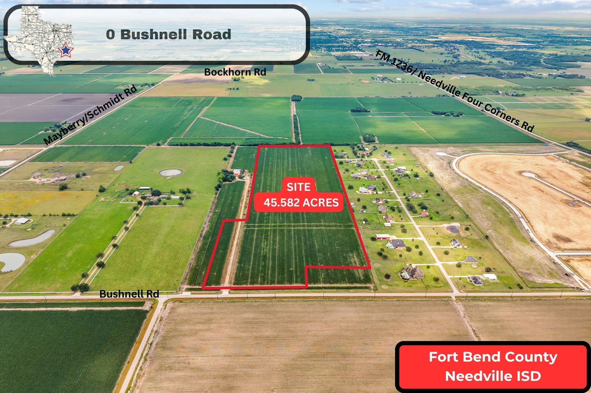 8013 Bushnell Road Needville, TX 77461 - Photo 1 of 2