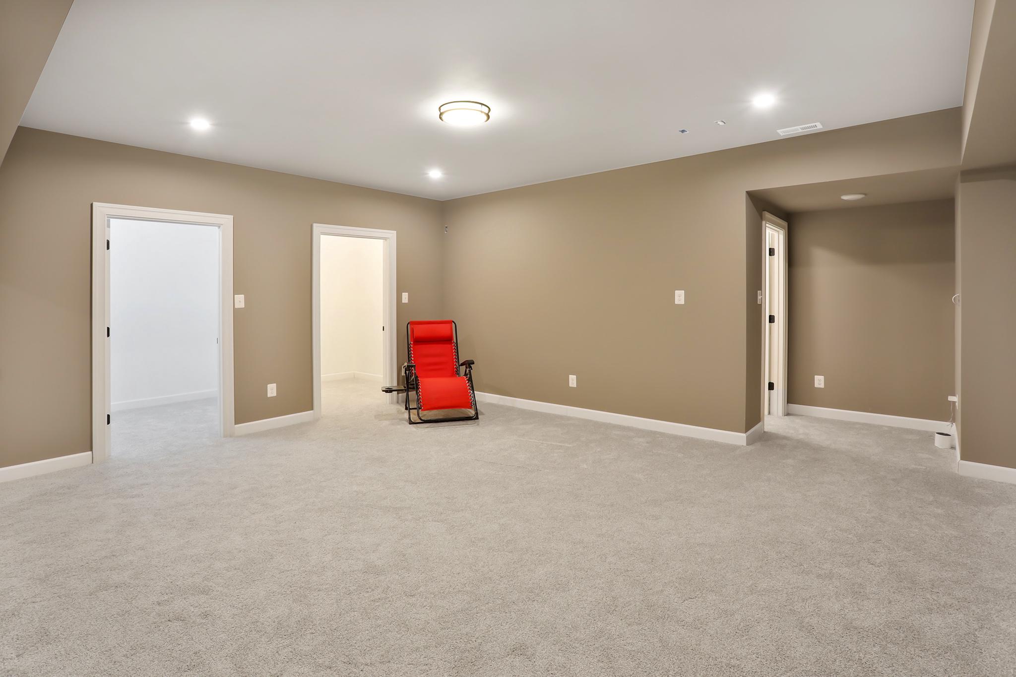 3411 Fenny Hill Road Delaplane, VA 20144 - Photo 57 of 75 Lower level rec room w/ level walkout to backyard