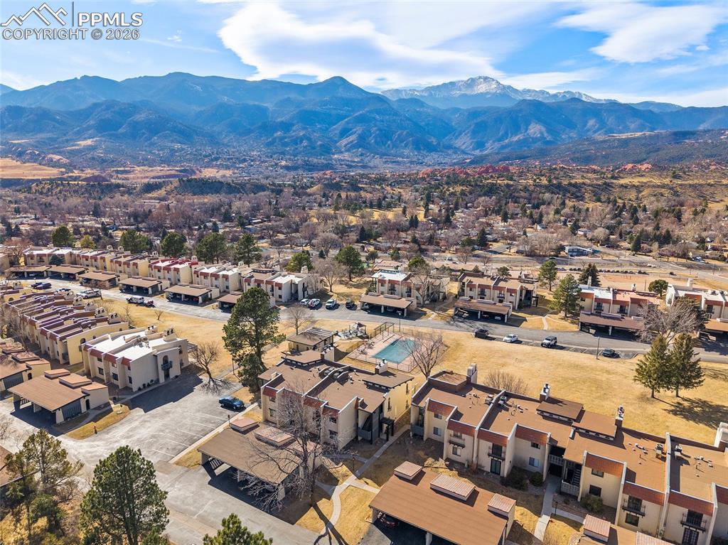 1010 Fontmore Road, Unit D Colorado Springs, CO 80904 - Photo 36 of 43 a view of city and mountain