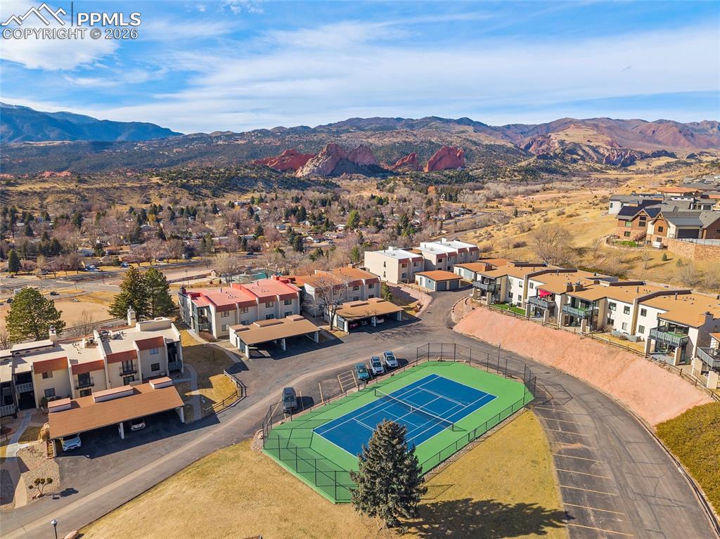 1010 Fontmore Road, Unit D Colorado Springs, CO 80904 - Photo 39 of 43 a view of a city with mountains