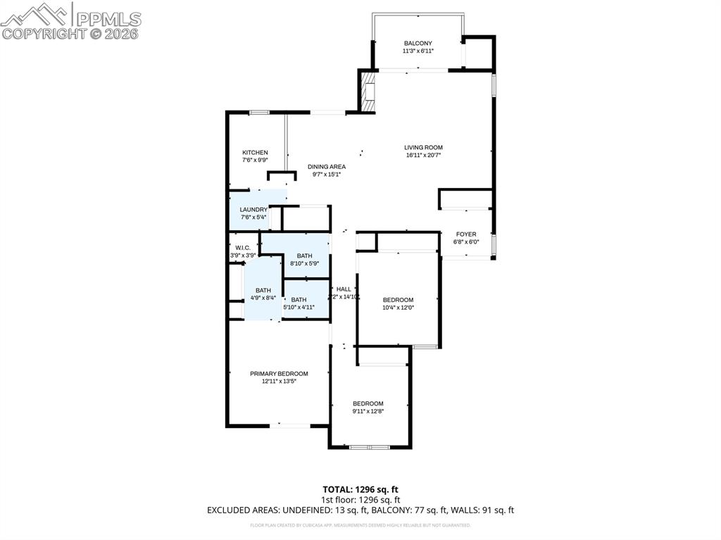 1010 Fontmore Road, Unit D Colorado Springs, CO 80904 - Photo 43 of 43 a picture of a floor plan