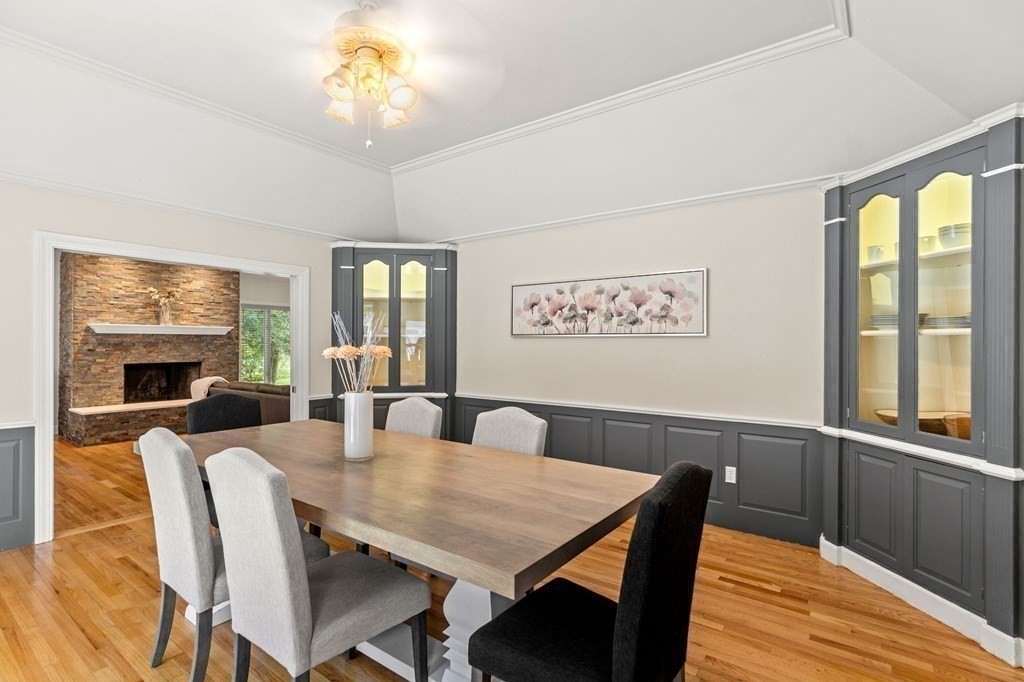 3 Burnham Lane Danvers, MA 01923 - Photo 13 of 41 a view of a dining room with furniture window and wooden floor
