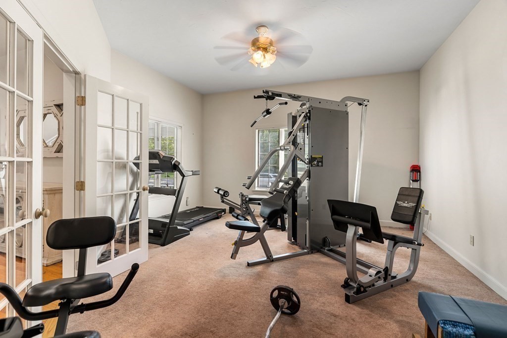 3 Burnham Lane Danvers, MA 01923 - Photo 28 of 41 a view of a workspace with furniture and a window
