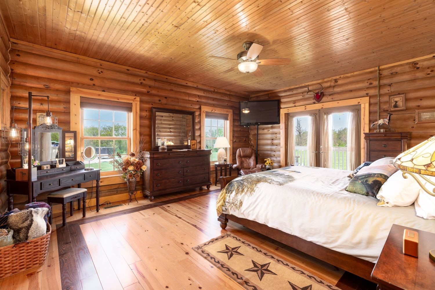 6326 Arno Road Franklin, TN 37064 - Photo 52 of 67 a bed sitting in a spacious bedroom next to a window