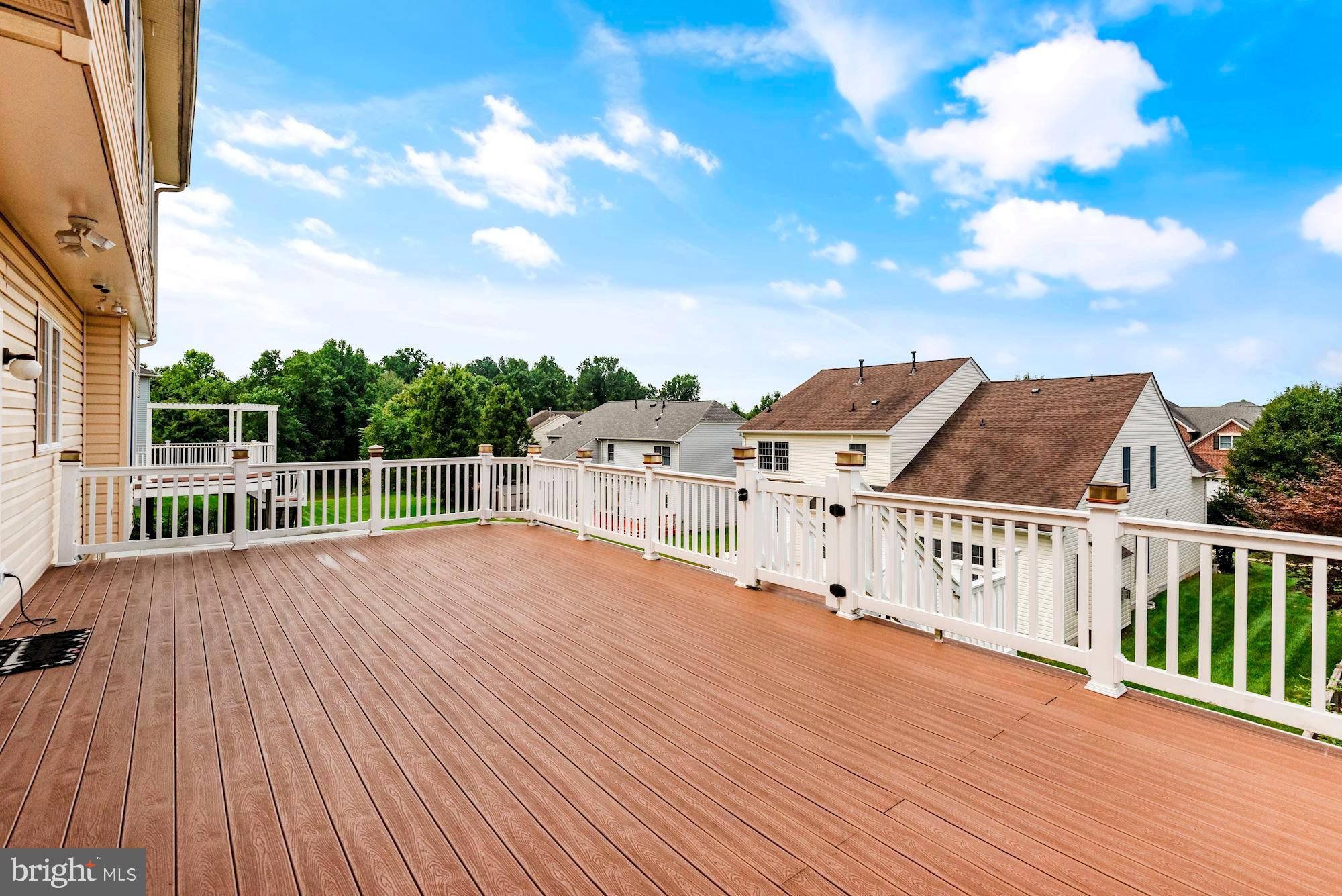 18320 Tapwood Road Boyds, MD 20841 - Photo 34 of 35 huge, high up deck w great views