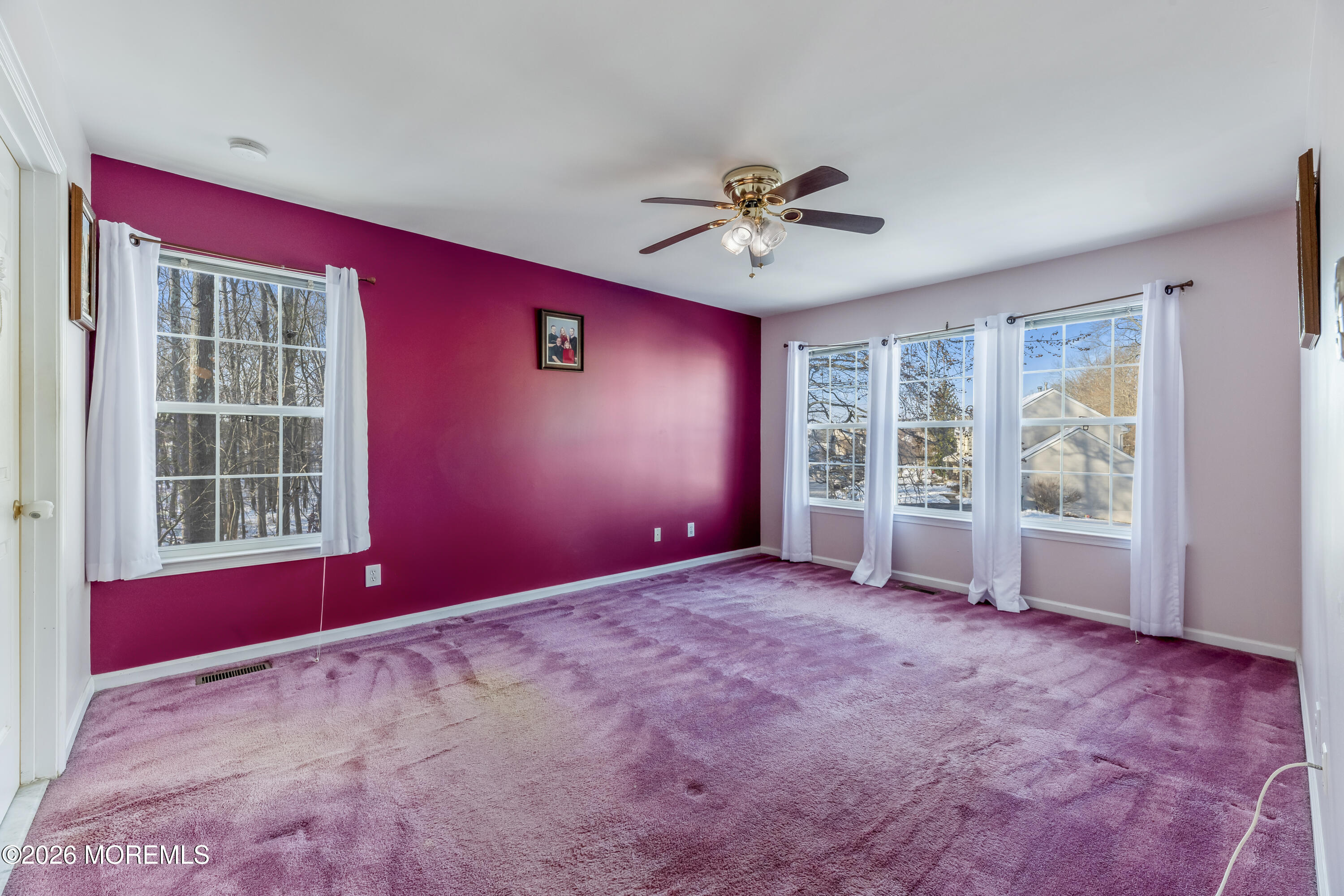 58 Danella Way Howell, NJ 07731 - Photo 20 of 46 a view of empty room with windows