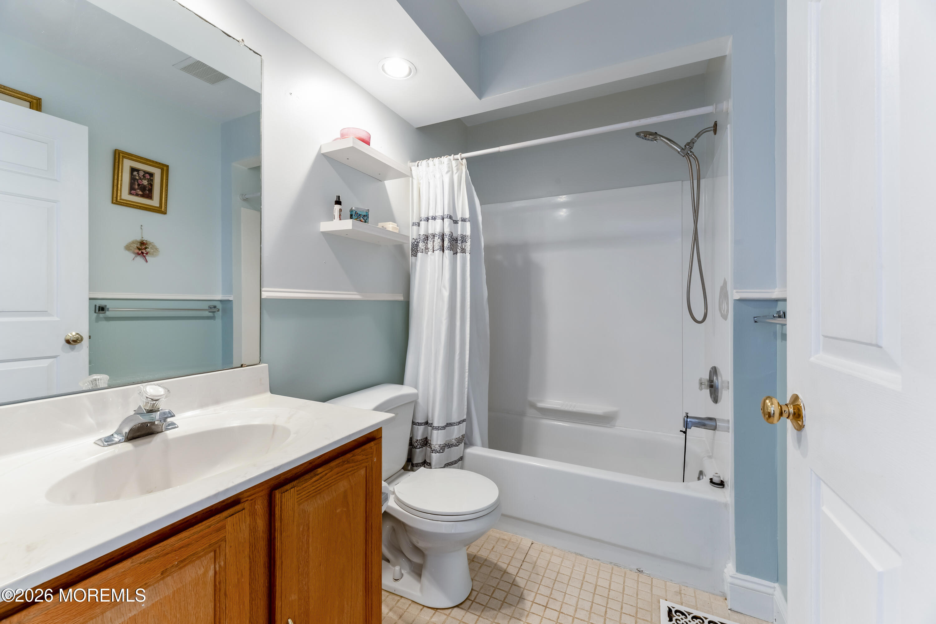 58 Danella Way Howell, NJ 07731 - Photo 28 of 46 a bathroom with a sink toilet tub and shower