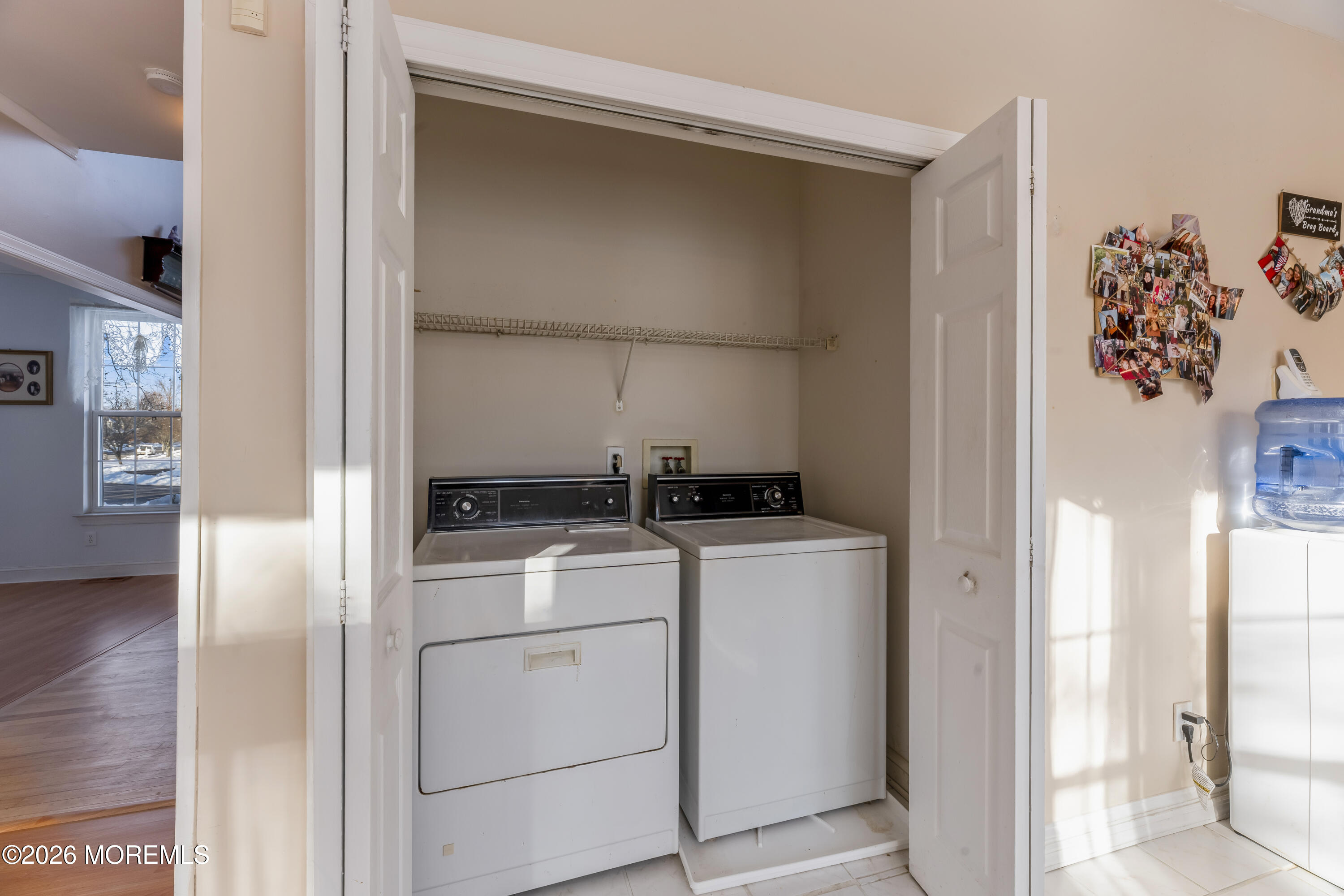 58 Danella Way Howell, NJ 07731 - Photo 29 of 46 a utility room with dryer and washer