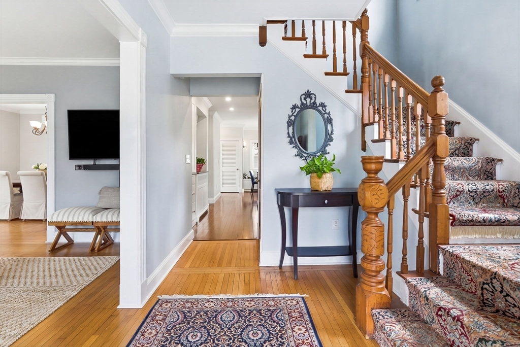 79 Florence Avenue Melrose, MA 02176 - Photo 11 of 35 a view of entryway livingroom and hall