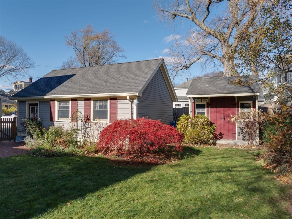 79 Florence Avenue Melrose, MA 02176 - Photo 28 of 35 a front view of a house with garden