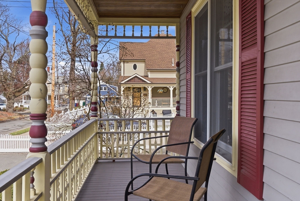 79 Florence Avenue Melrose, MA 02176 - Photo 30 of 35 a view of a balcony with chairs