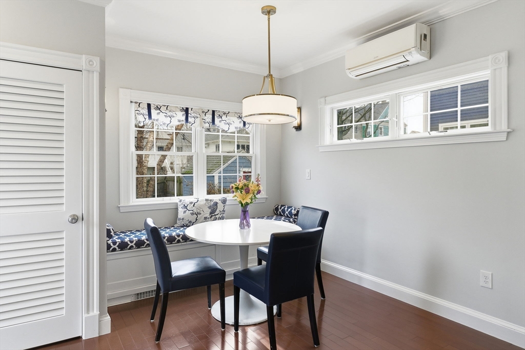 79 Florence Avenue Melrose, MA 02176 - Photo 6 of 35 a dining room with furniture window and wooden floor