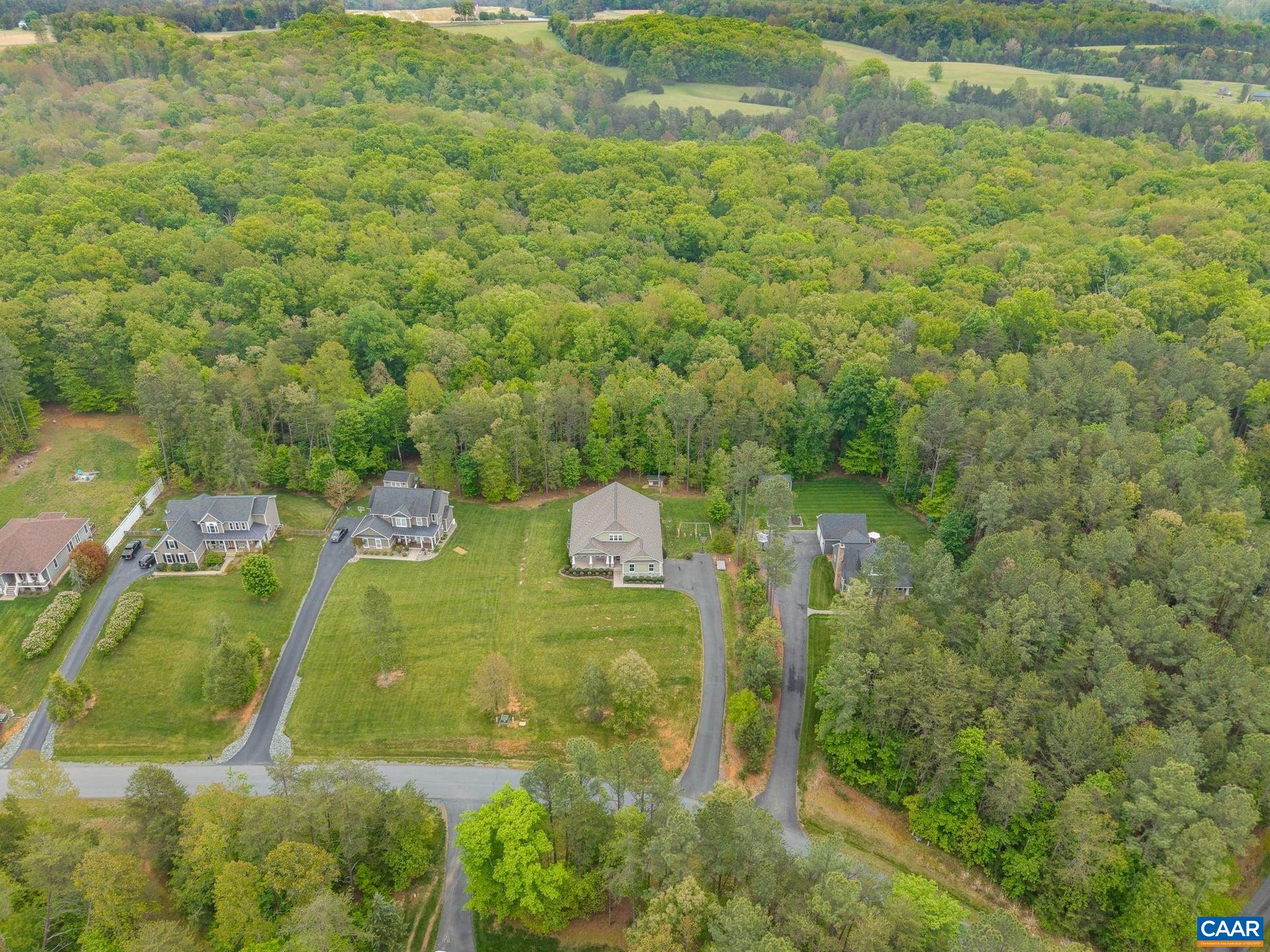 271 Two Rivers Drive Troy, VA 22974 - Photo 58 of 63 an aerial view of residential houses with outdoor space