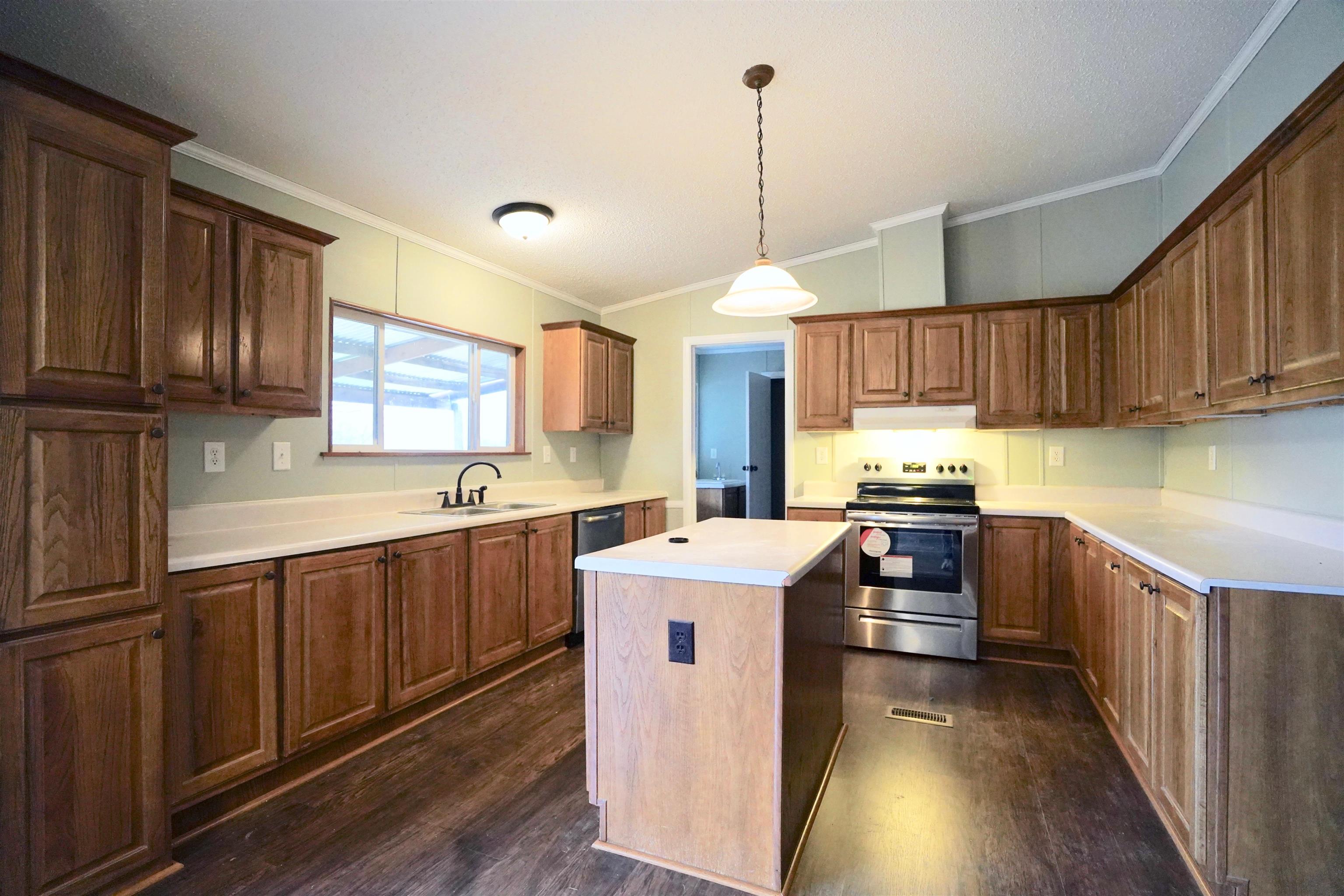 268 Adkins Road Burlison, TN 38015 - Photo 8 of 15 kitchen with lots of cabinets and island