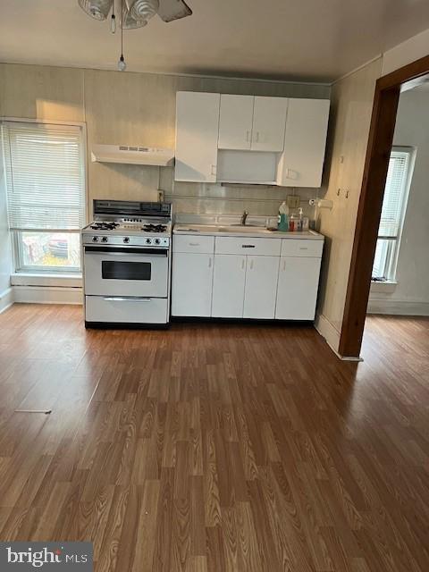 1001 Mount Laurel Road, Unit 5 Temple, PA 19560 - Photo 1 of 5 a kitchen with stainless steel appliances wooden floors and a view of living room