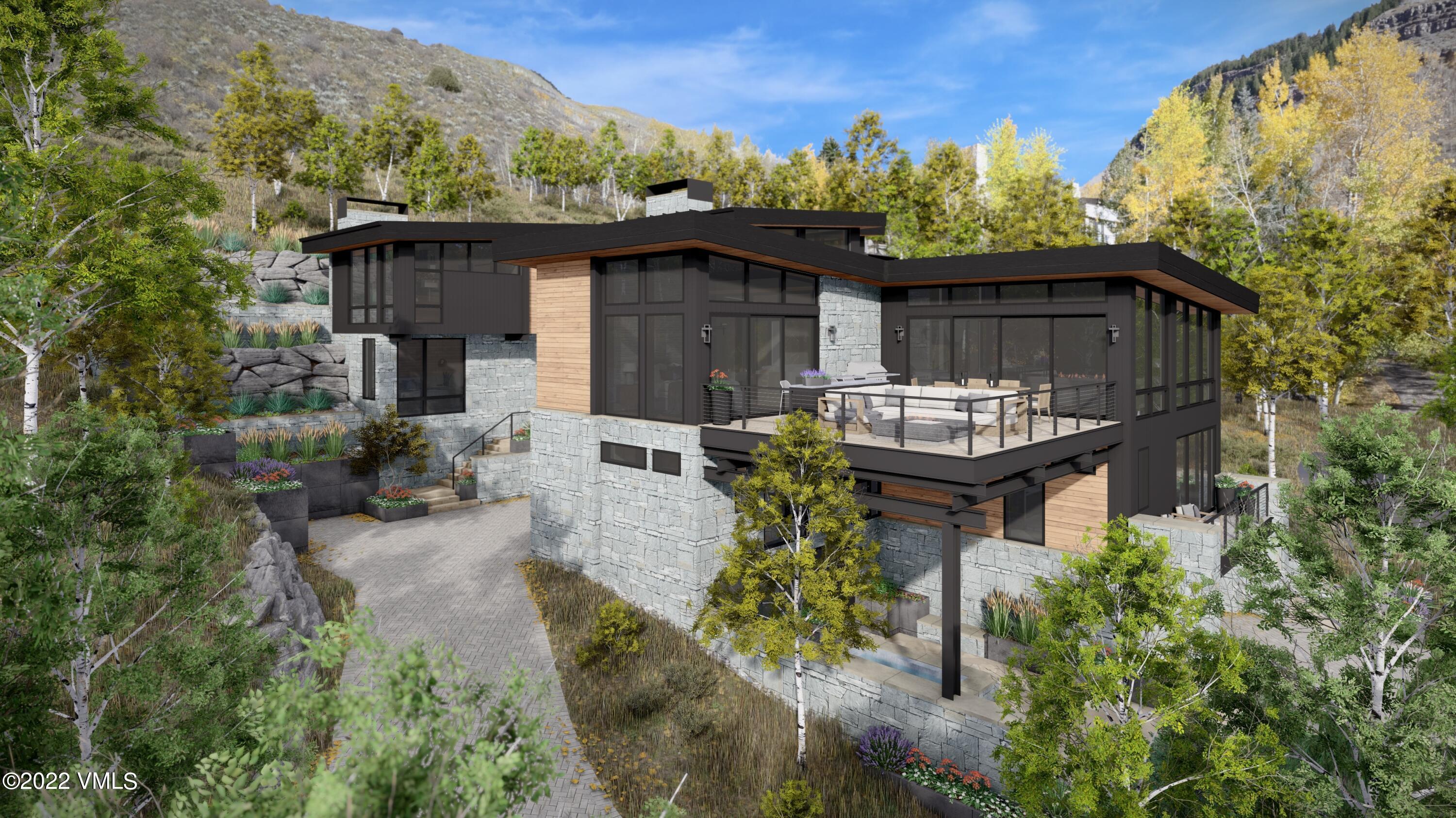 2965 Manns Ranch Road Vail, CO 81657 - Photo 2 of 26 an outdoor view of house with outdoor seating