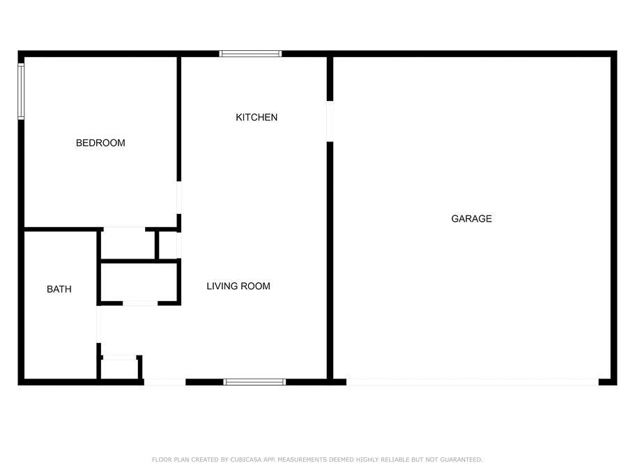 400 Dominy Road Lone Pine, CA 93545 - Photo 33 of 33 Floor Plan Guest House