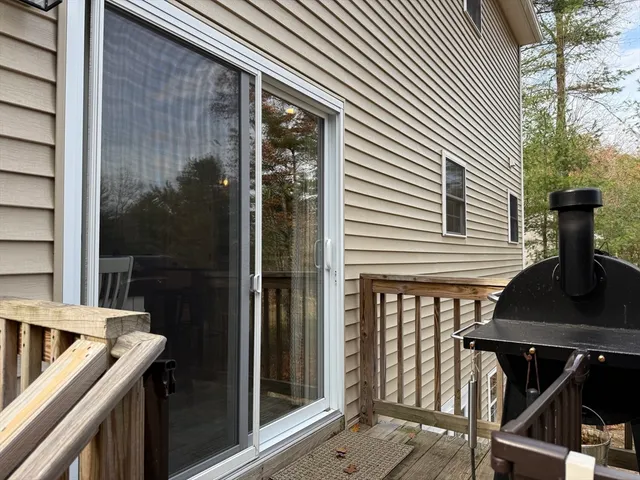 a view of a house with a door